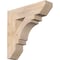 Ekena Millwork Merced Slat Smooth Bracket, Douglas Fir, 5 1/2"W x 24"D x 24"H BKT06X24X24MRC06SDF - alternate 1